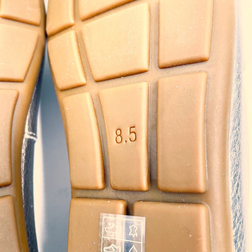 Coach Marley Driver Driving Loafers Champagne Gold Metallic Slip On Sz 8.5 Women - Picture 10 of 10